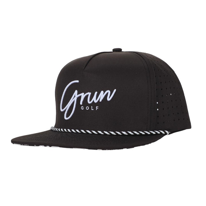Grun Black Palm Hat