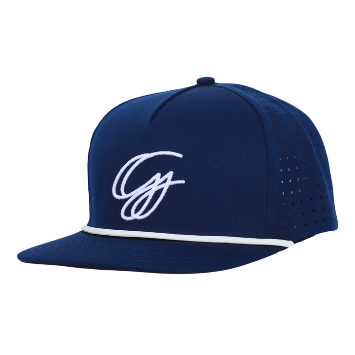 Blue String Snapback Hat